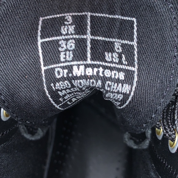 DR MARTENS BRAND NEW & GORGEOUS SIZE 5 1490 VONDA CHAIN FLORAL BOOTS - Picture 8 of 11